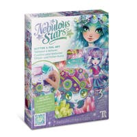 Nebulous Stars Glitter & Foil Art