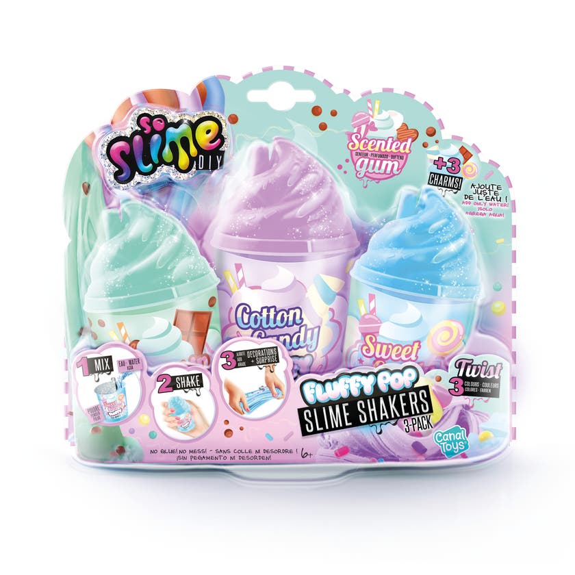 SO SLIME Slime Shaker Fluffy 3-Pack
