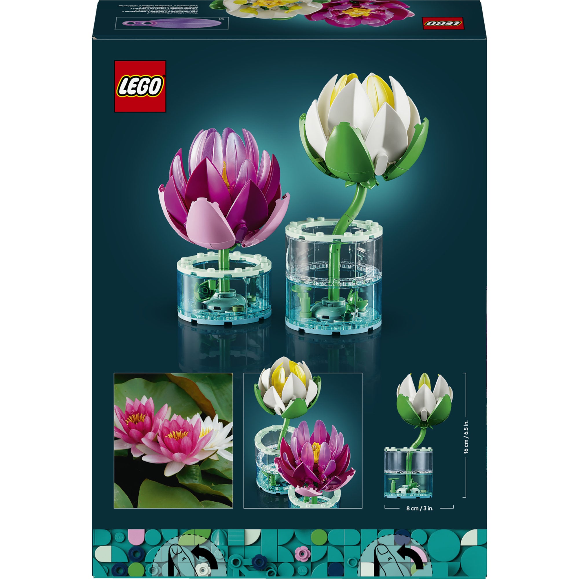 LEGO® Botanicals Vannliljer. Blomsterbyggesett 11511