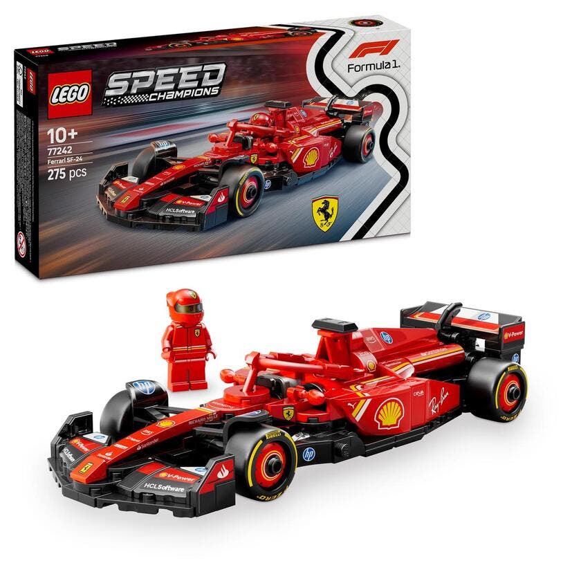 LEGO Speed Champions 77242, Ferrari SF-24 F1® Racingbil