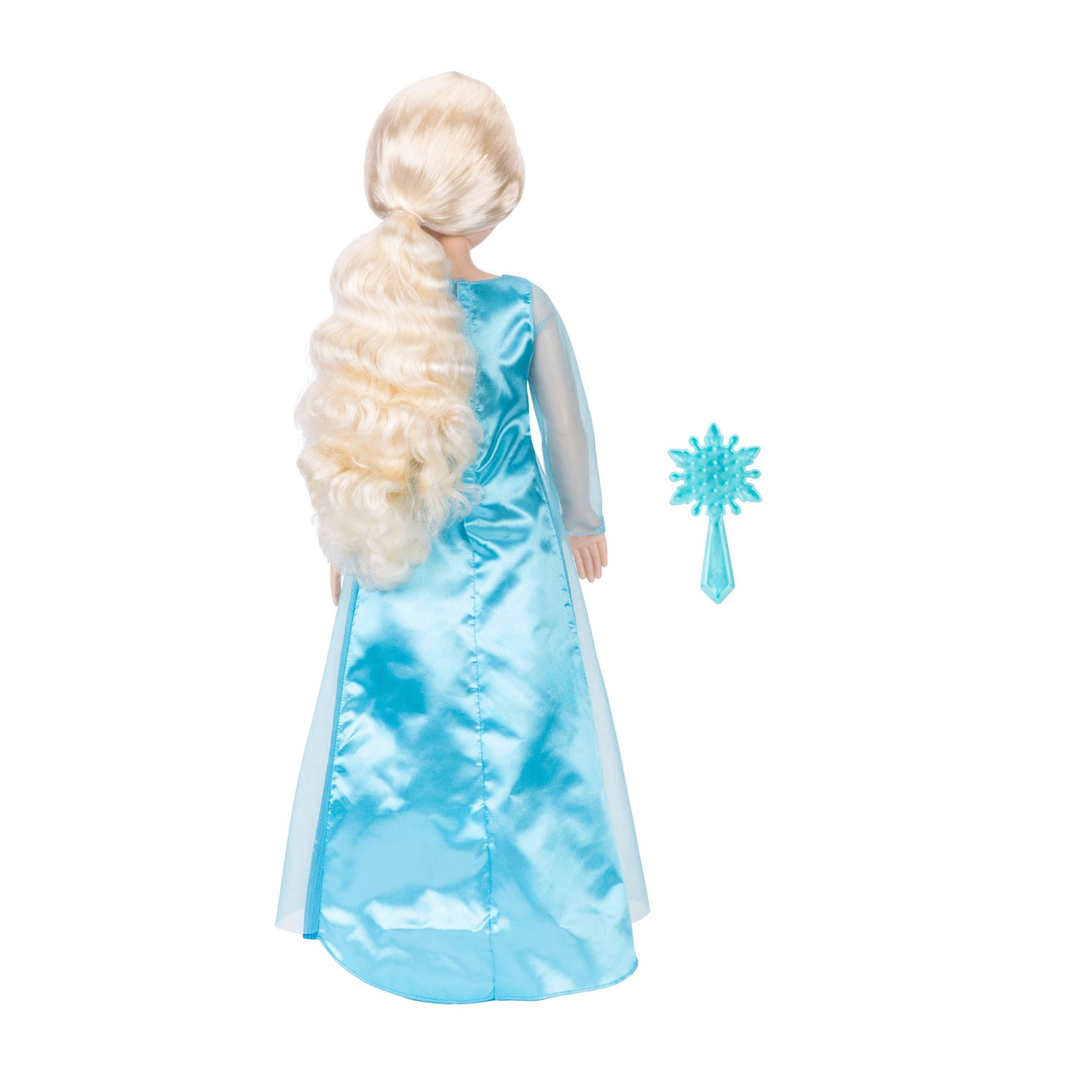 Disney Playtime Elsa-dukke 28 tommer med børste