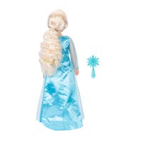 Disney Playtime Elsa-dukke 28 tommer med børste