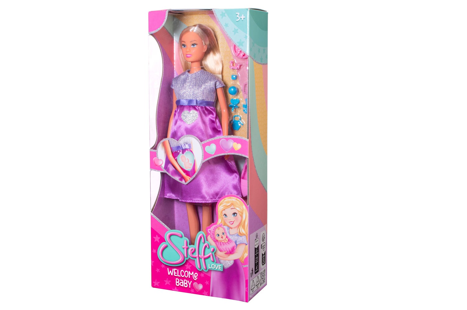 Steffi Love Baby velkomst-dukkesett