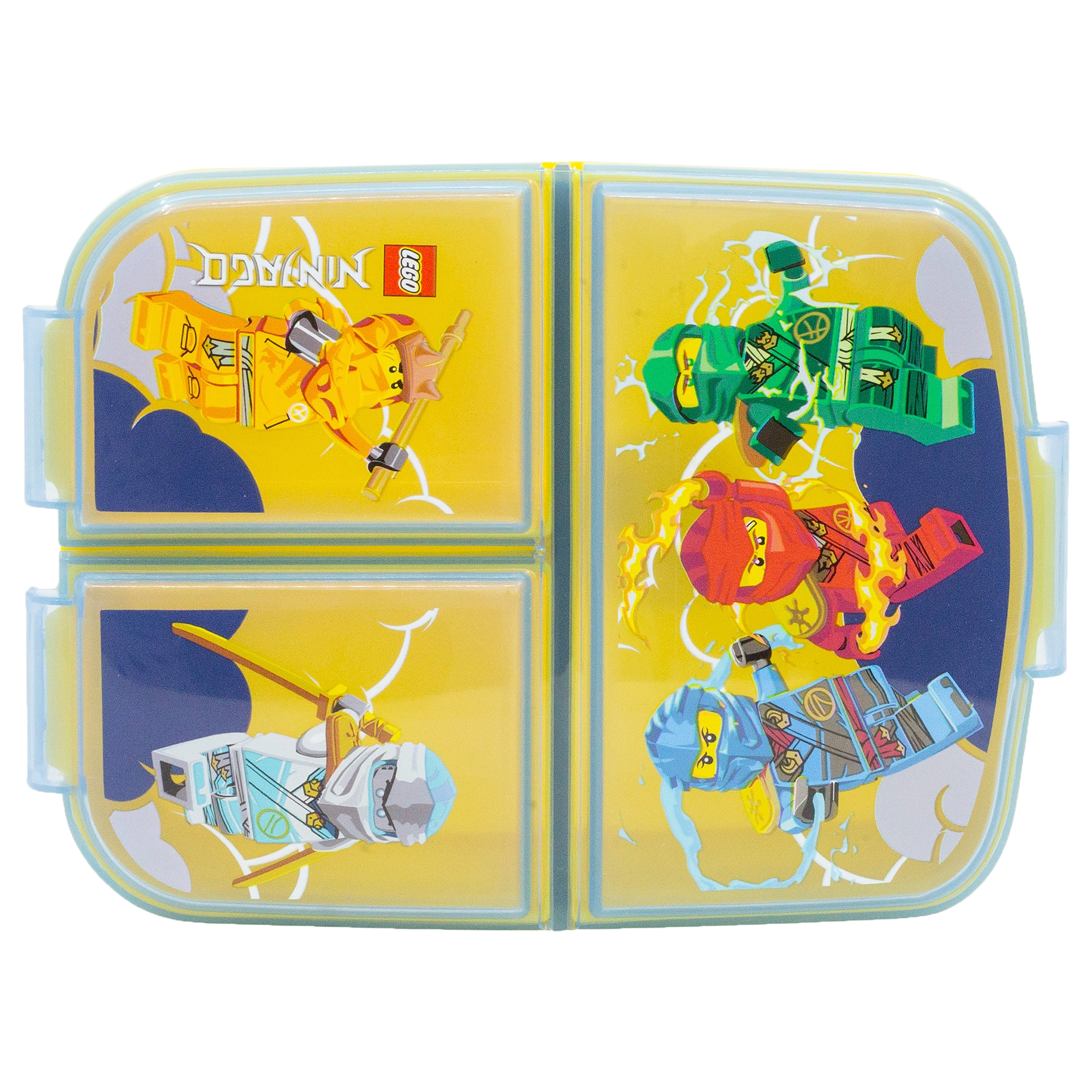 LEGO NINJAGO, Matboks med flere rom, 18 x 13 cm 