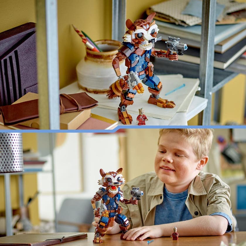 LEGO Marvel 76282, Rocket & Baby Groot