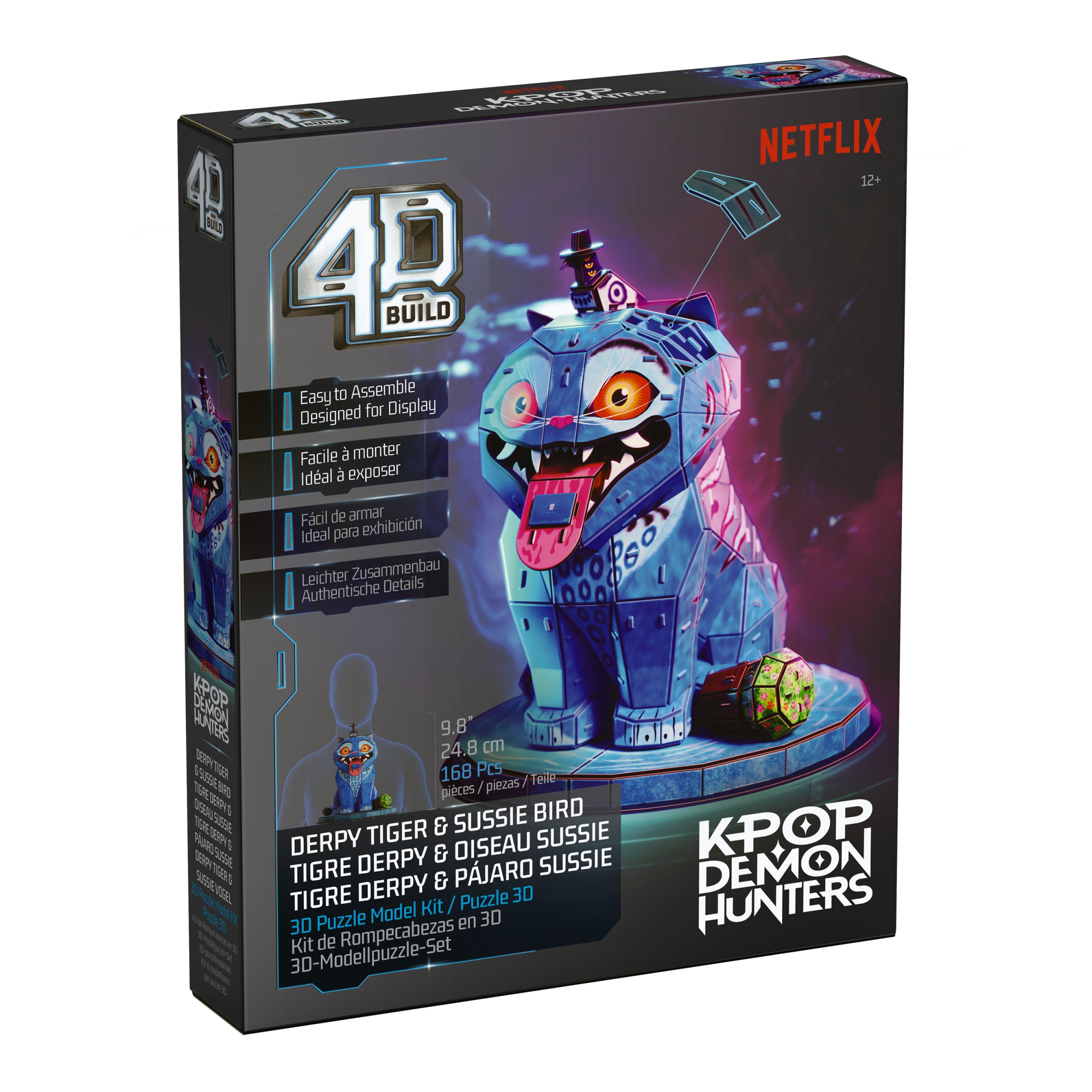 4D Build K-pop Demon Hunters 3D puslespill