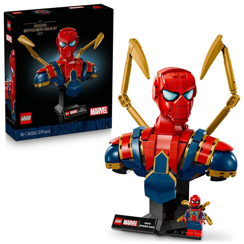 LEGO Super Heroes 76326, Iron Spider-Man – minifigur