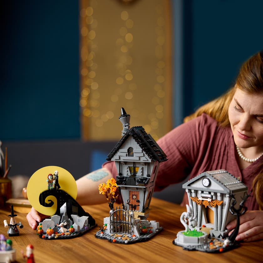 LEGO® Ideas Tim Burtons Et førjulsmareritt, diorama 21351