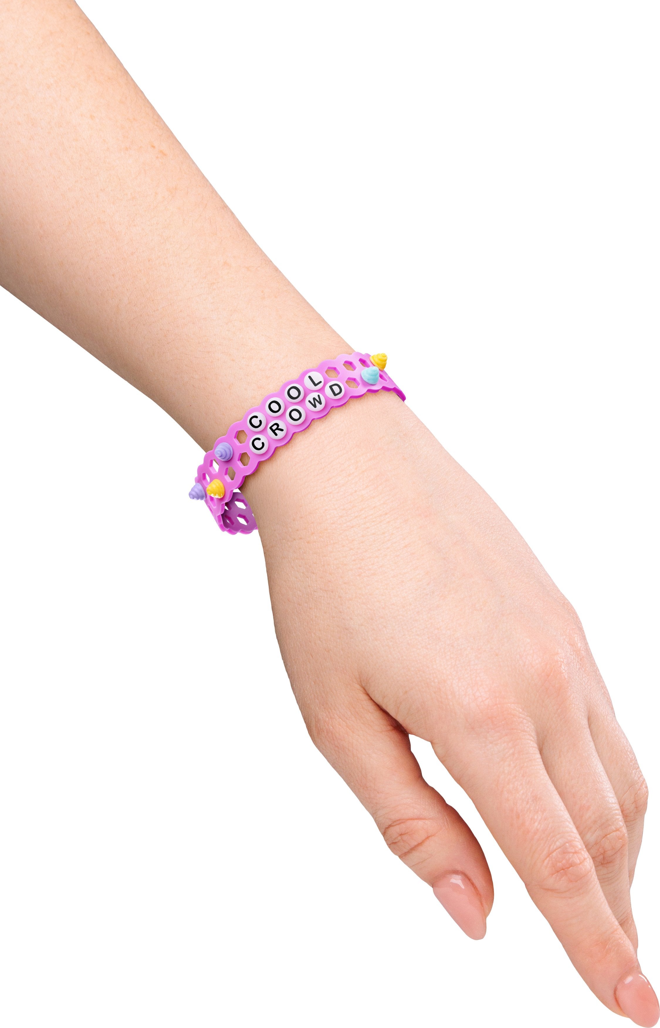 JELLY BANDS Armbånd – bringebær, tyggegummi og kirsebær