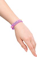 JELLY BANDS Armbånd – bringebær, tyggegummi og kirsebær