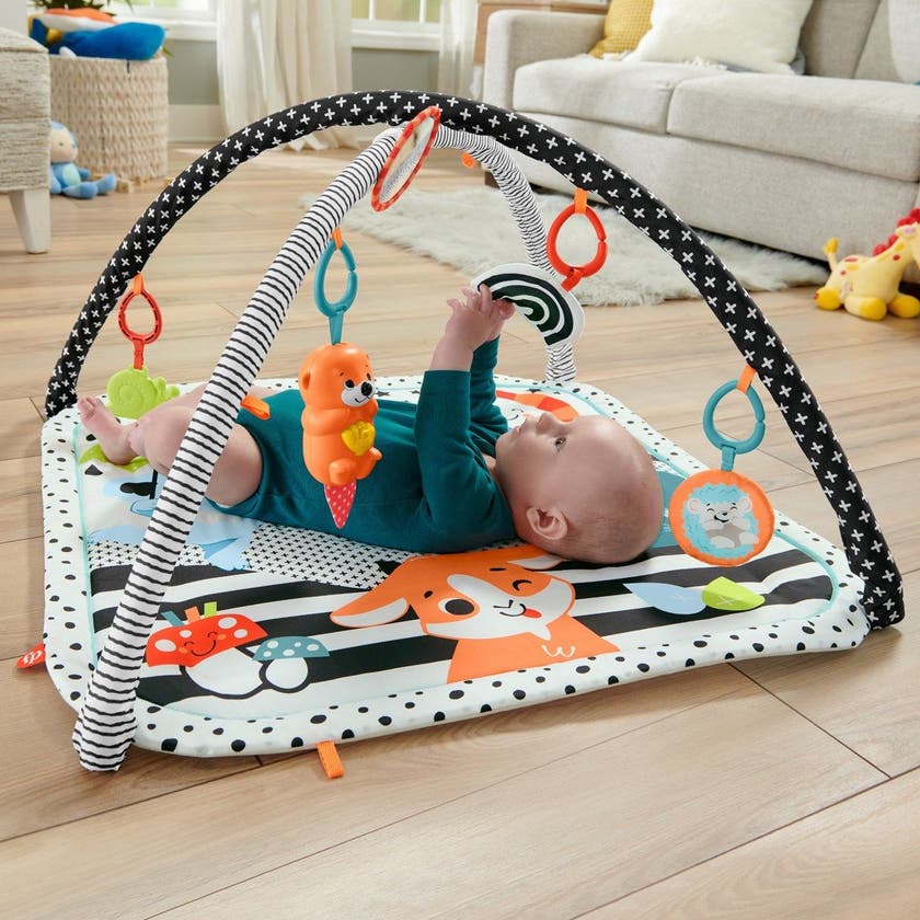 Fisher Price, 3-i-1 Musikk Glow & Grow Gym