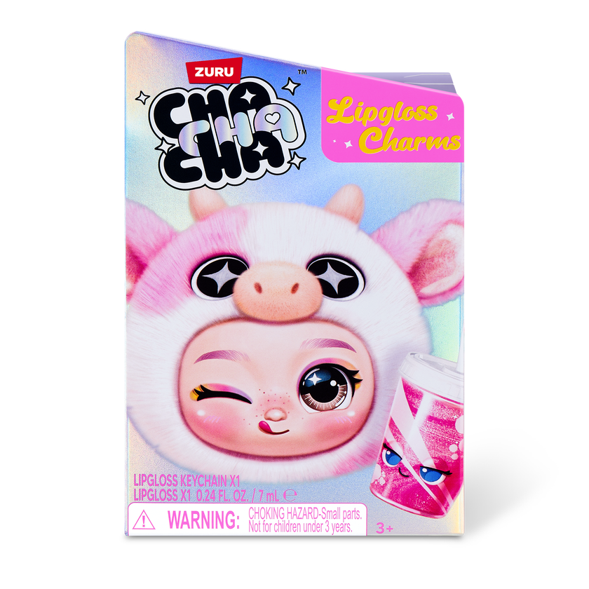 Cha Cha Cha Character Leppglans Nøkkelring