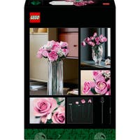 LEGO® Botanicals Bukett med rosa roser, Dekorative blomster 10374