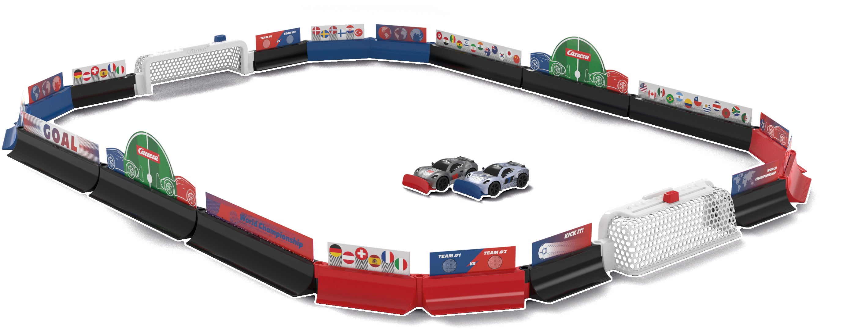 Carrera RC World Championship Soccer Set – fjernstyrt fotball for to spillere
