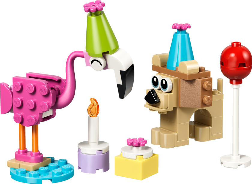 LEGO Bursdagsfest med søte dyr 30715