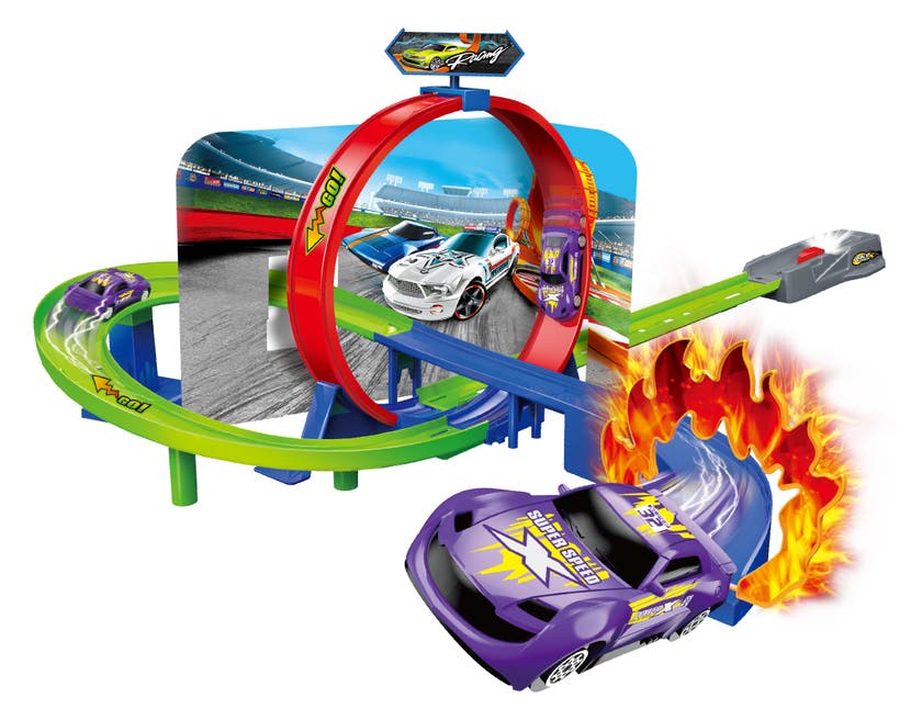 Track Racing, Utskyterampe med loop og 1 bil