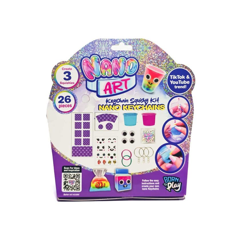 Nano Art, Squishy-nøkkelringsett