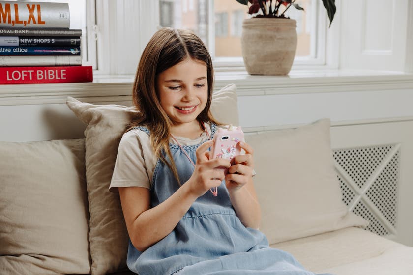 MiniLens Toy Smartphone Pink