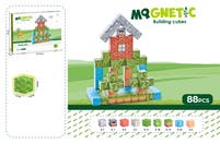 Mag&Play - Building cubes 2 cm 88 stk