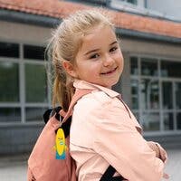 BANANA GUY Key Light: nøkkelring med LED-lys