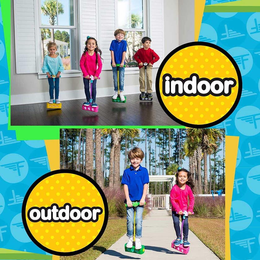 Frankie Frog Pogo Pals Hopper Myk hoppstylte