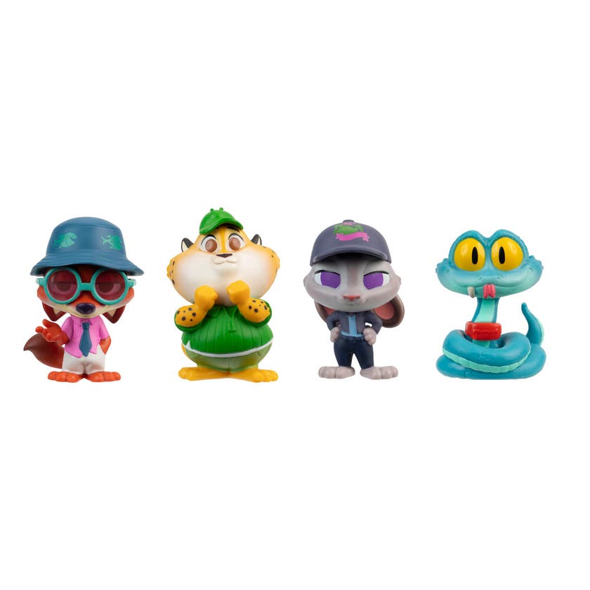 Zootropolis Tiny Tails Figure 5 Pack 4 Cm