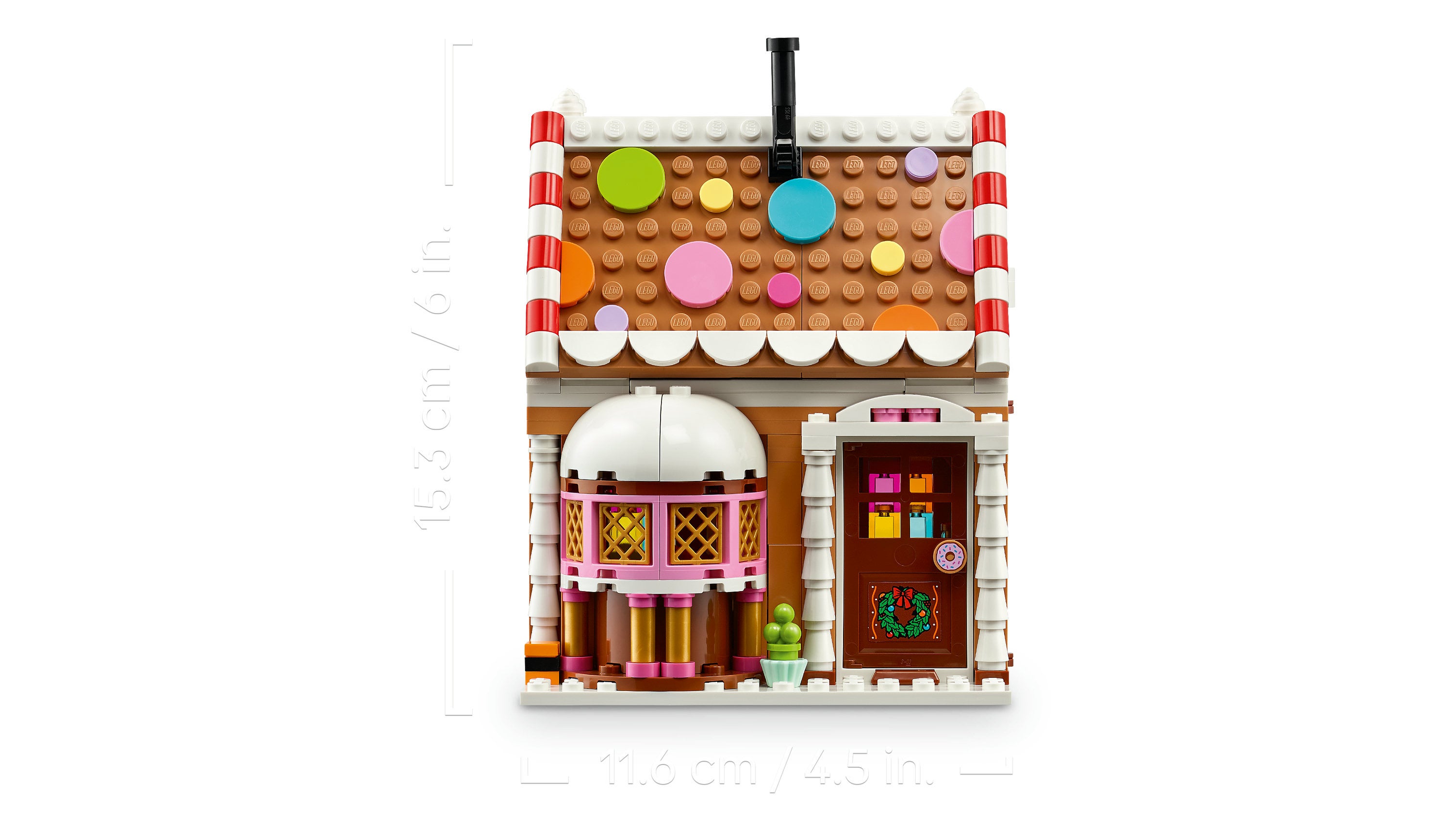 LEGO® Iconic Julepepperkakshus 40809