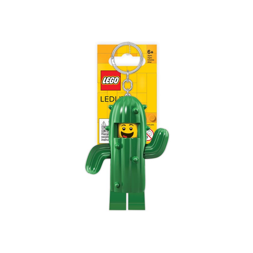 LEGO CLASSIC, CACTUS BOY, nøklering med LED-lys