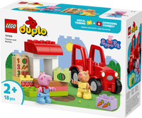 LEGO® DUPLO® Peppa Gris Traktor og marked, byggeleke 10468