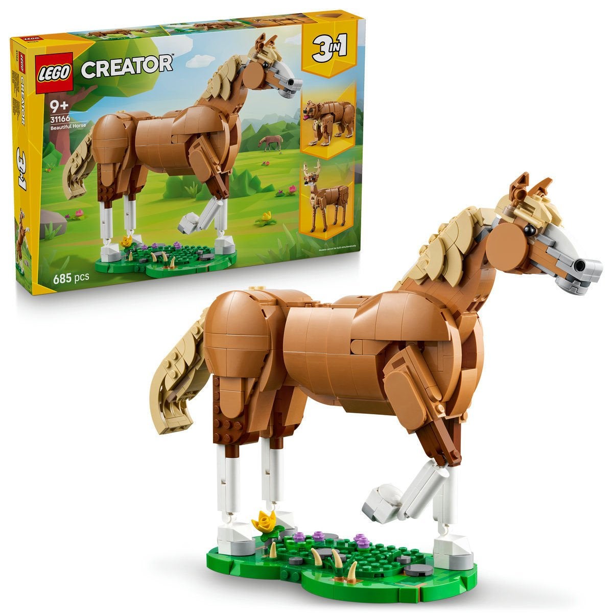 LEGO Creator 31166, Vakker hest