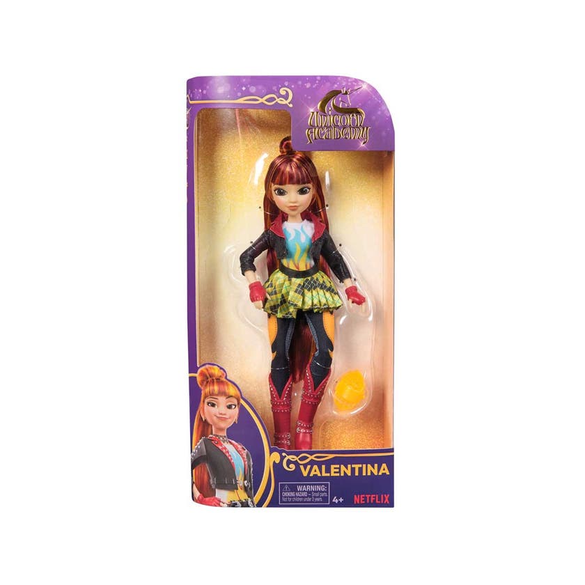 Unicorn Academy Motedukke 24 cm, Valentina