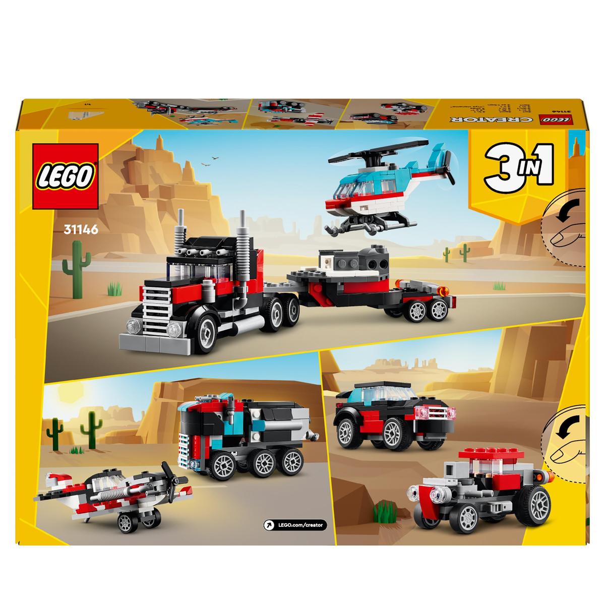 LEGO Creator 31146, Flakbil med helikopter
