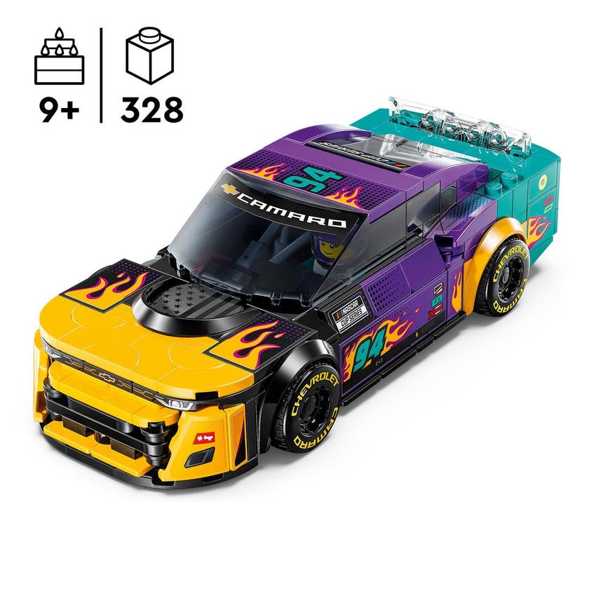 LEGO Speed Champions 76935, NASCAR Next Gen Chevrolet Camaro ZL1