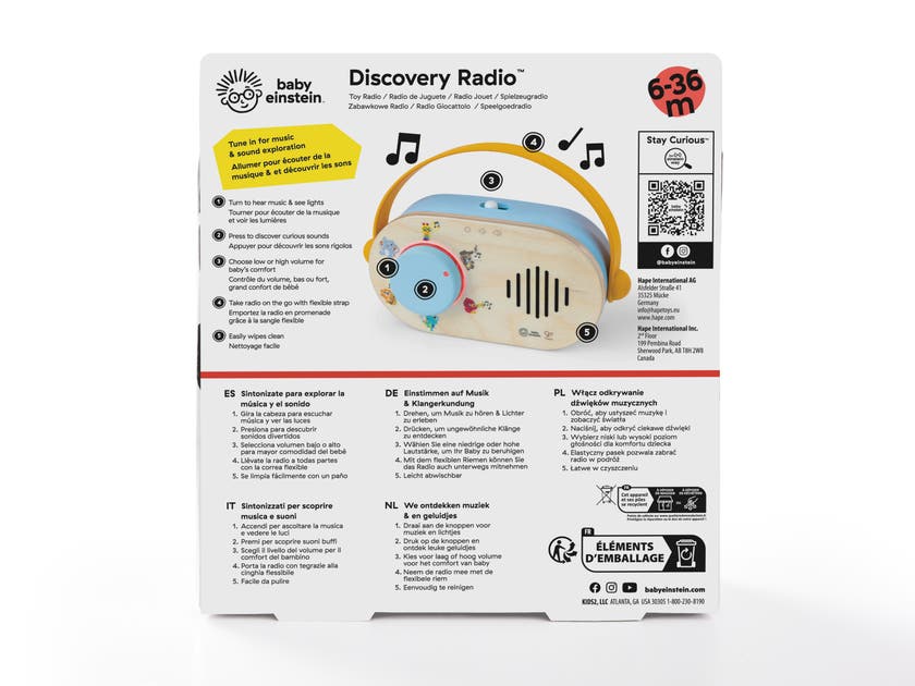 Hape Baby Einstein Læringsradio