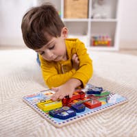 Wooden Chunky Puzzle Vehicles