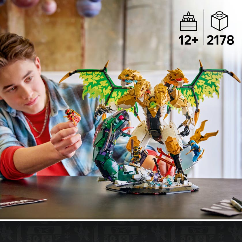 LEGO® NINJAGO® Ultra-dragen i kamp, byggesett 71872