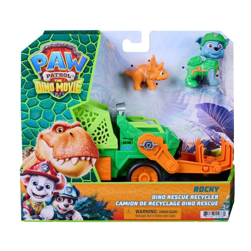PAW Patrol Rocky Dinosaur-kjøretøy