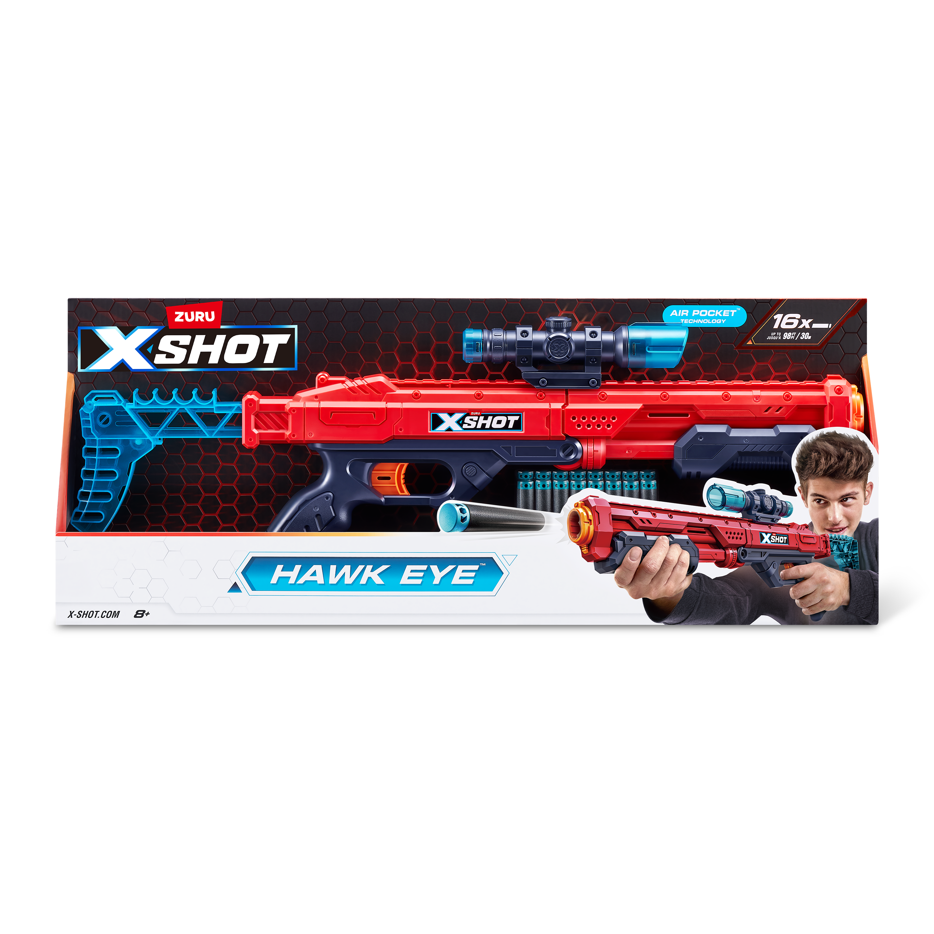 XSHOT Excel Hawk Eye med 16 piler