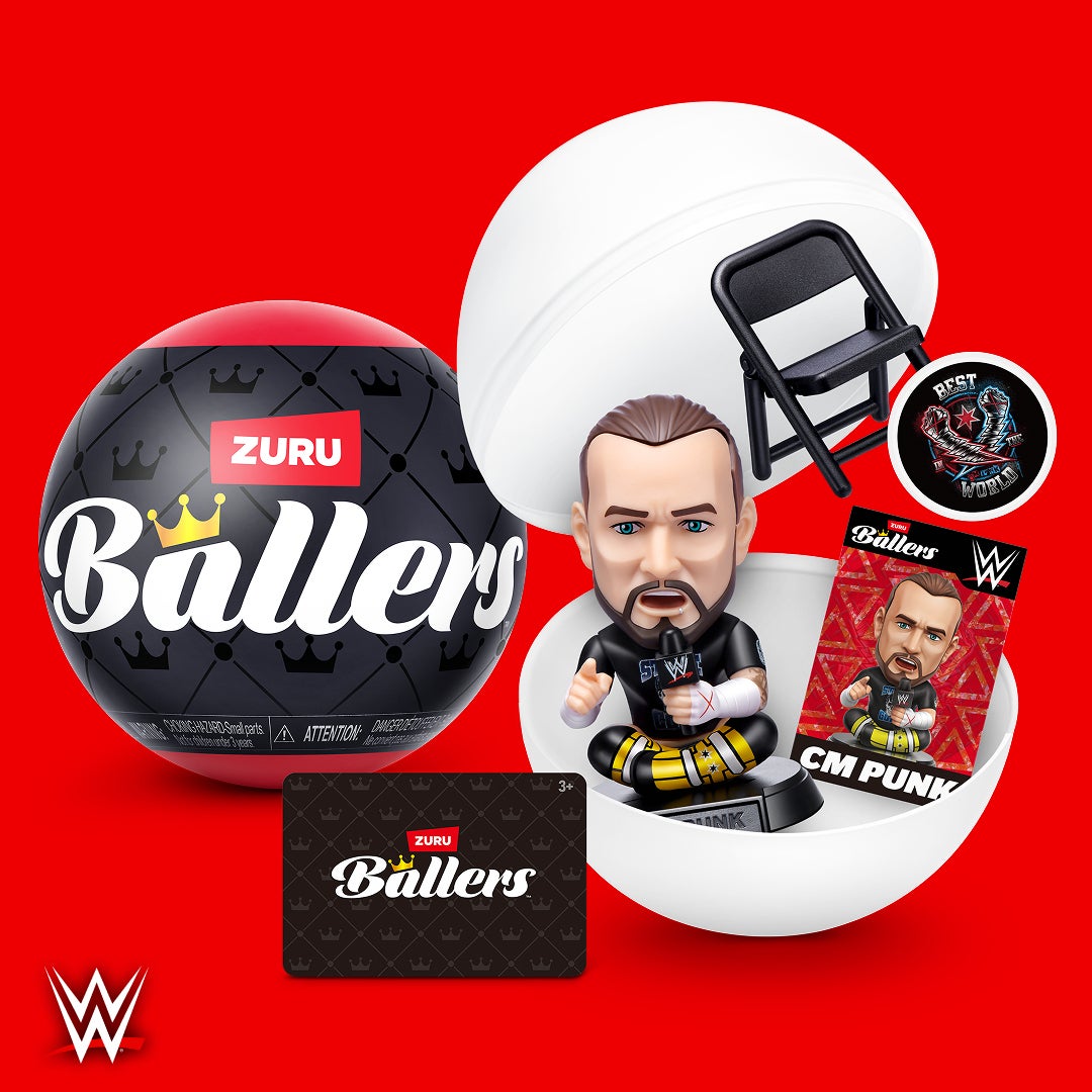 WWE Ballers Series 1 Samlefigurer