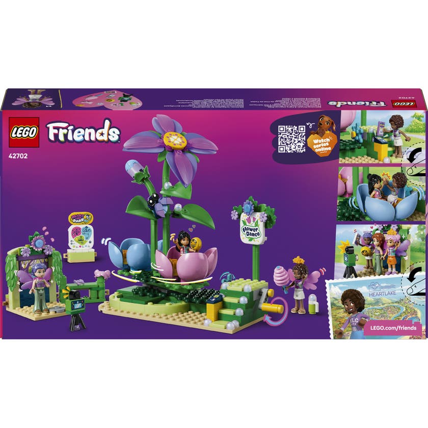 LEGO® Friends Snurrende tekoppkarusell med blomstertema, leke 42702