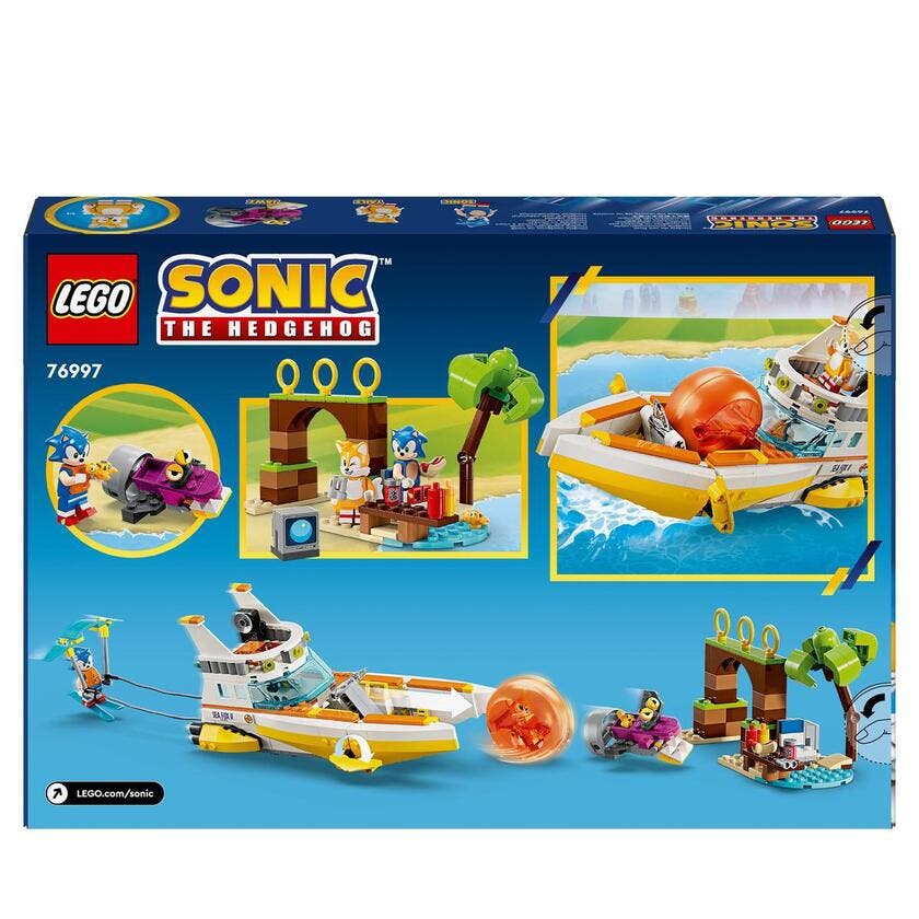 LEGO Sonic the Hedgehog 76997, Tails eventyrbåt