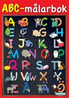 ABC fargeleggingsbok, 48 sider