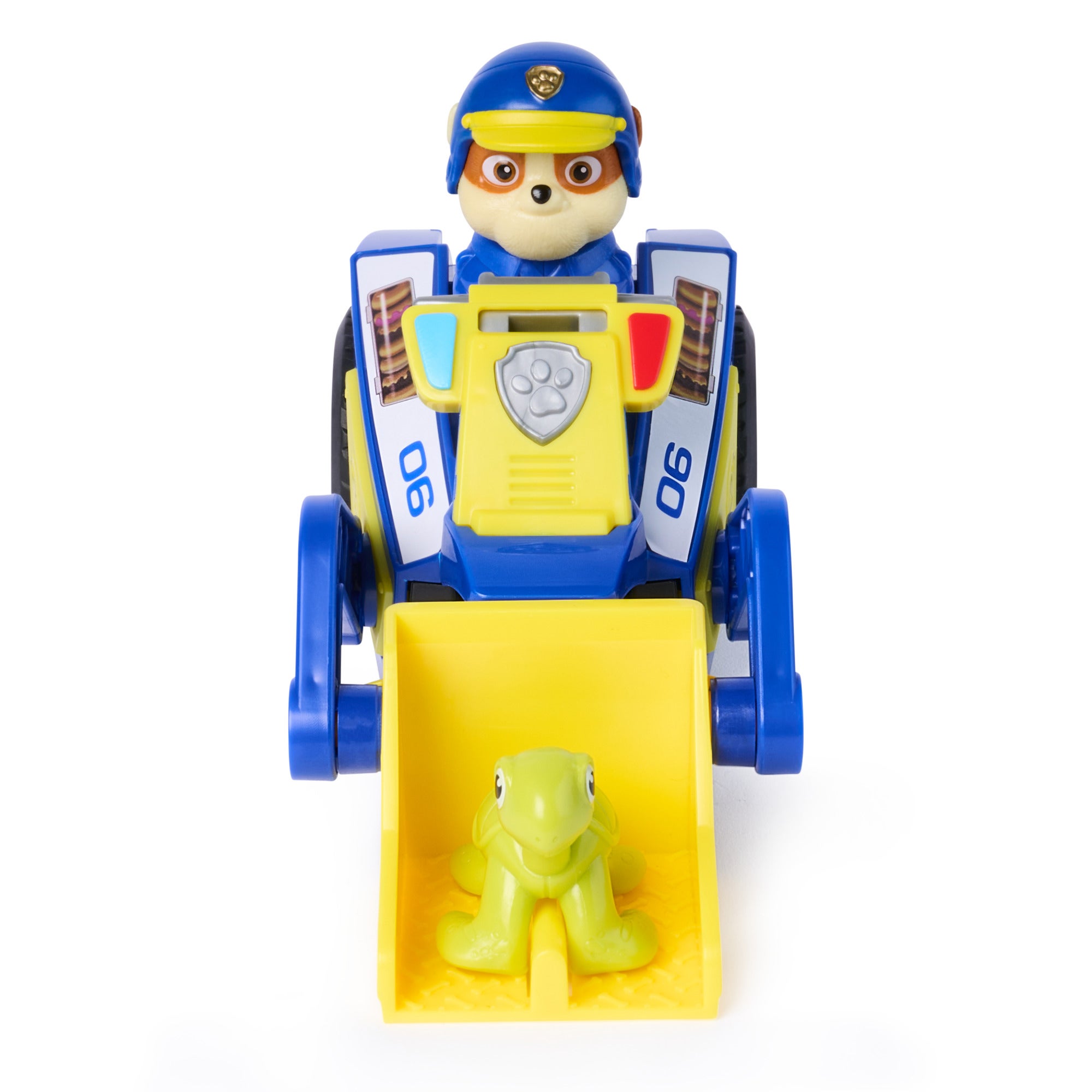PAW Patrol Rubble Rescue Bulldozer med figur og skilpadde