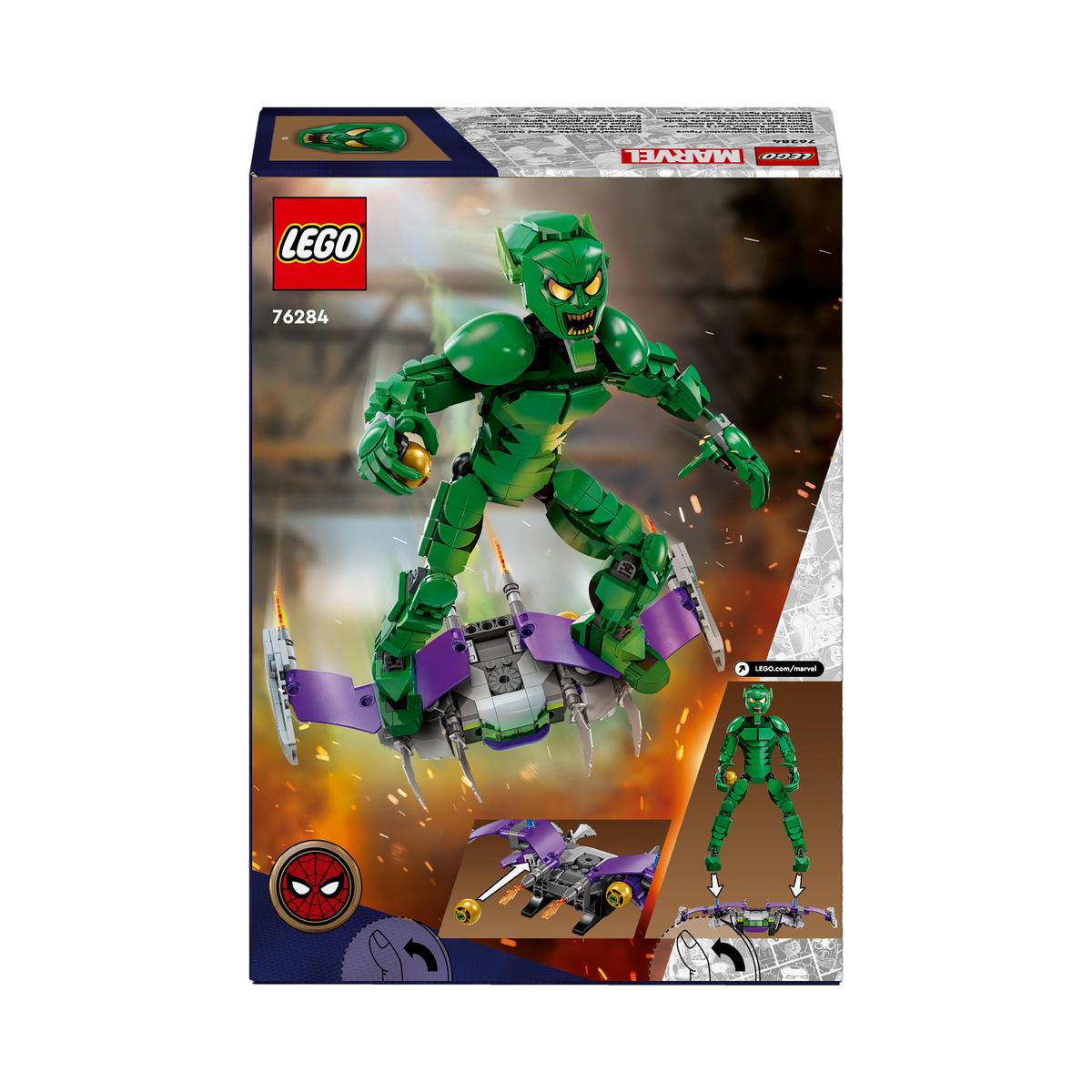 LEGO Marvel 76284, Byggefigur – Green Goblin