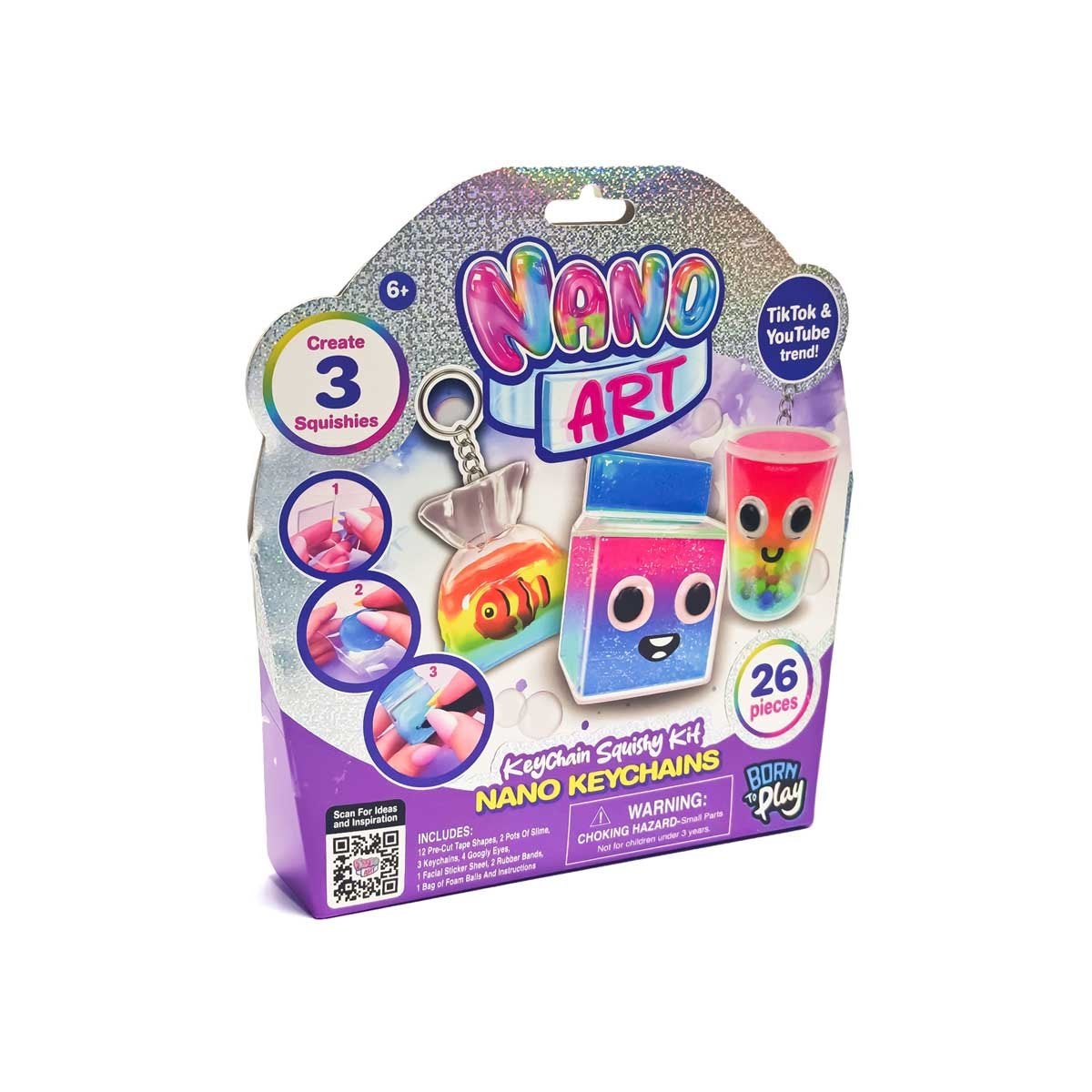 Nano Art, Squishy-nøkkelringsett