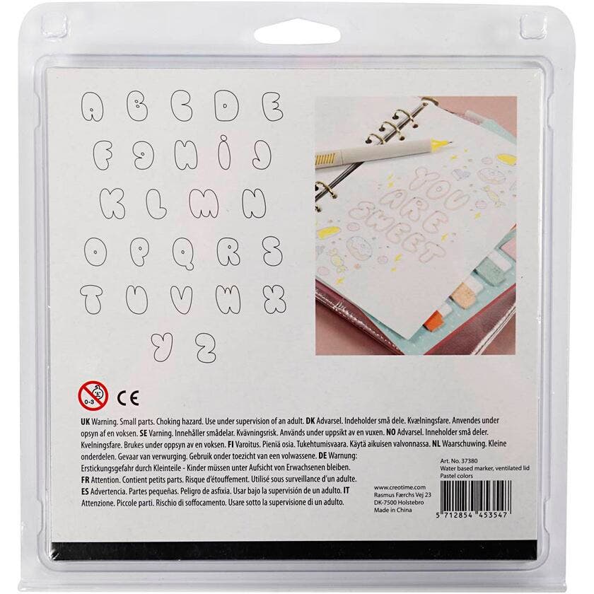 Sketch Marker, pastellfarger