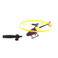 Flygende helikopter med snortrekk