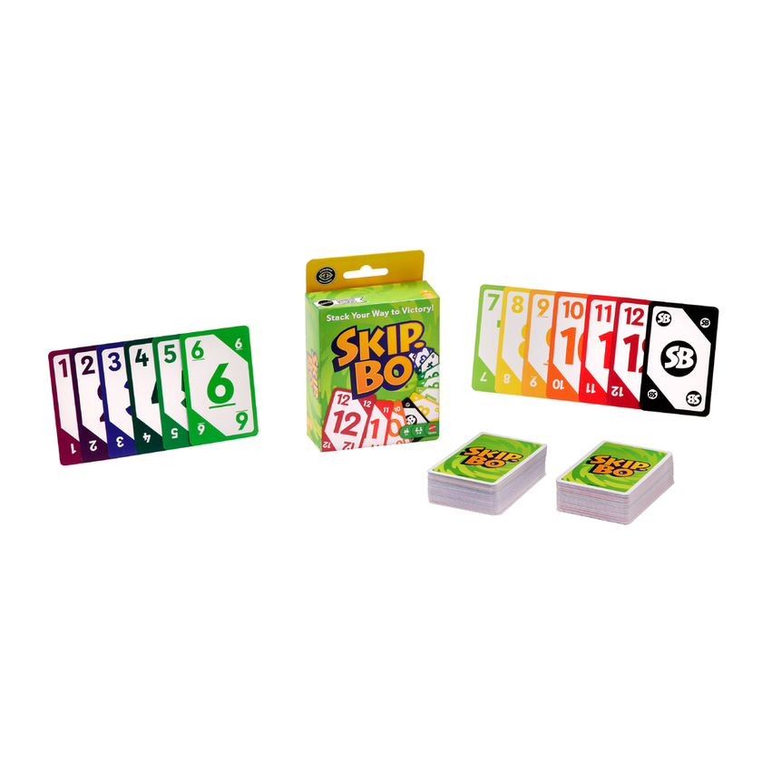 Skip-Bo kortspill for familien
