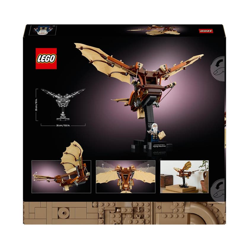 LEGO Icons 10363, Leonardo da Vincis flygemaskin