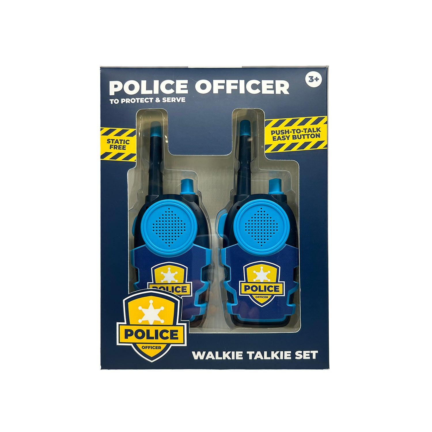 Walkie-talkie-set Politi for barn